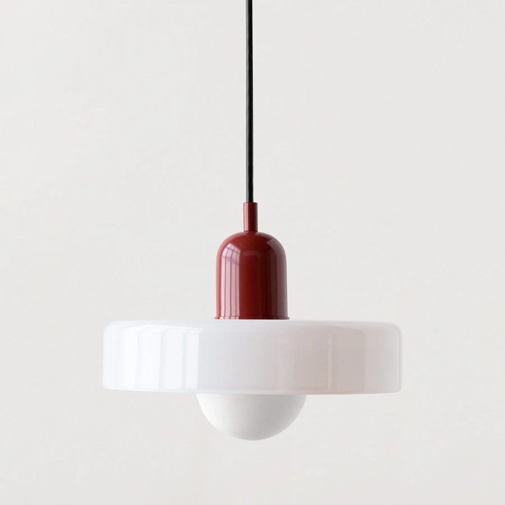 Bauhaus Glass Chandelier