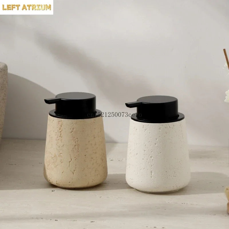 Wabi-Sabi Stone Soap Dispenser