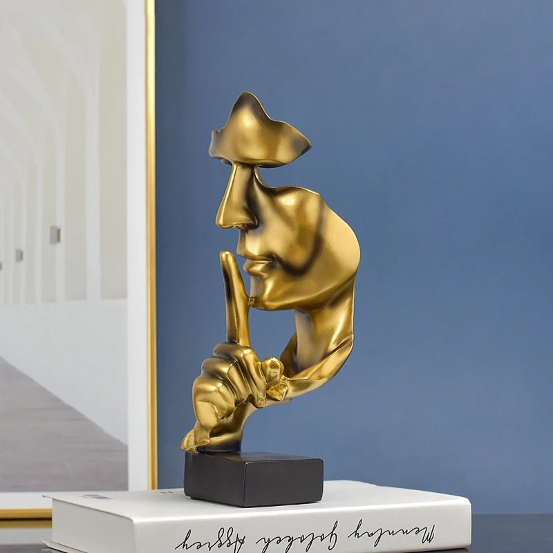 Thinker Figurine Sculpture