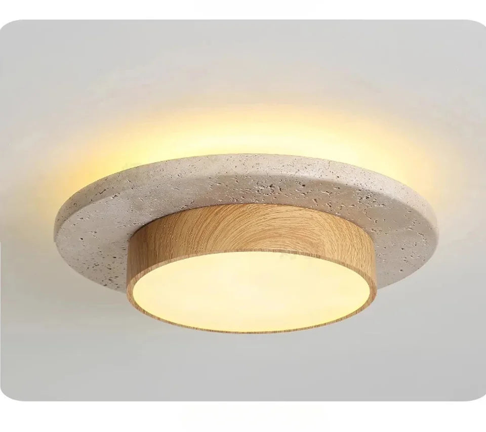 Wabi-Sabi Stone Ceiling Light