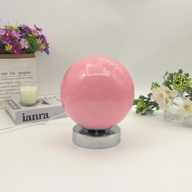 Art Glass Bedside Lamp