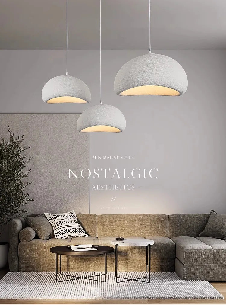 Wabi-Sabi Cement Pendant Chandelier