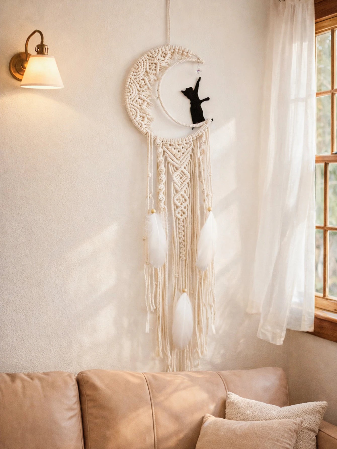Boho Macrame Wall Hanging