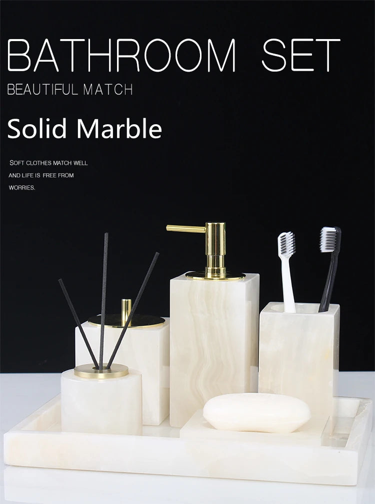 Nordic Marble Vanity Set