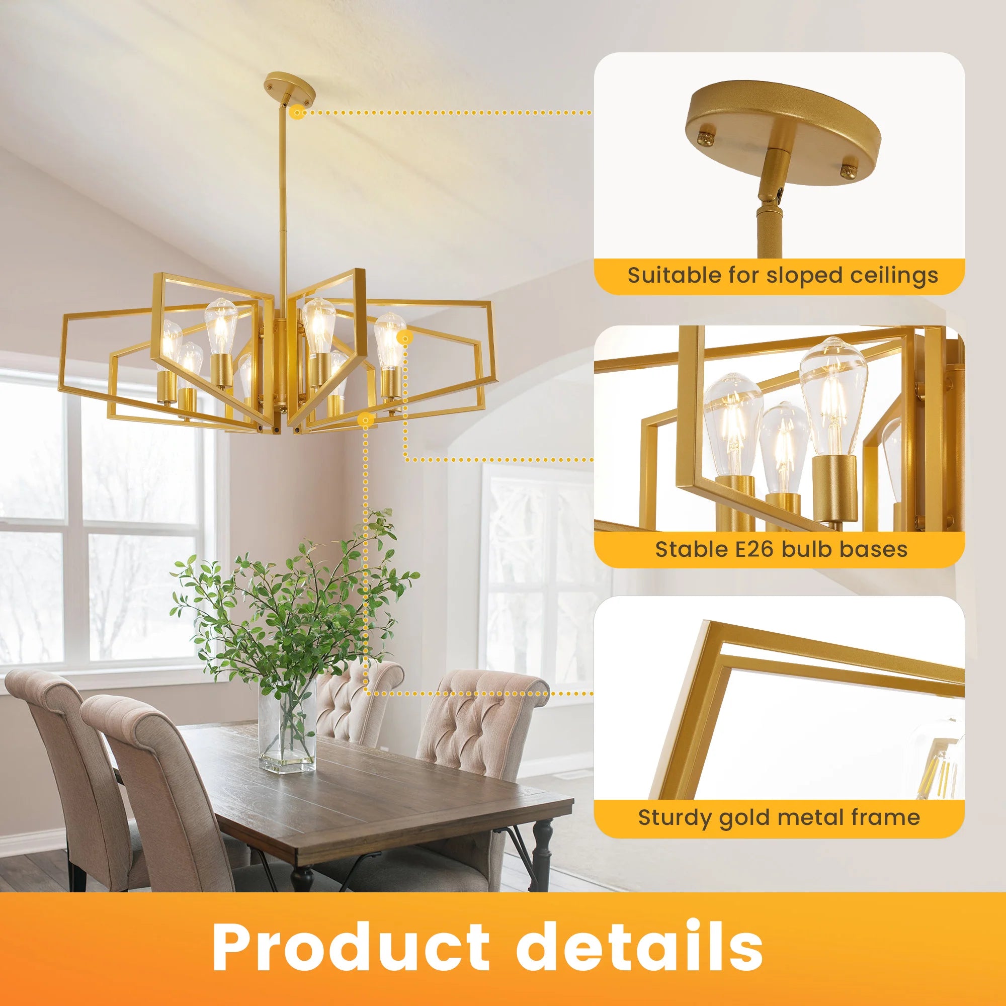 Vintage Pendant Chandelier
