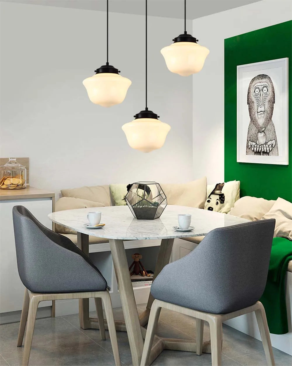 Nordic Stone Pendant Lamp