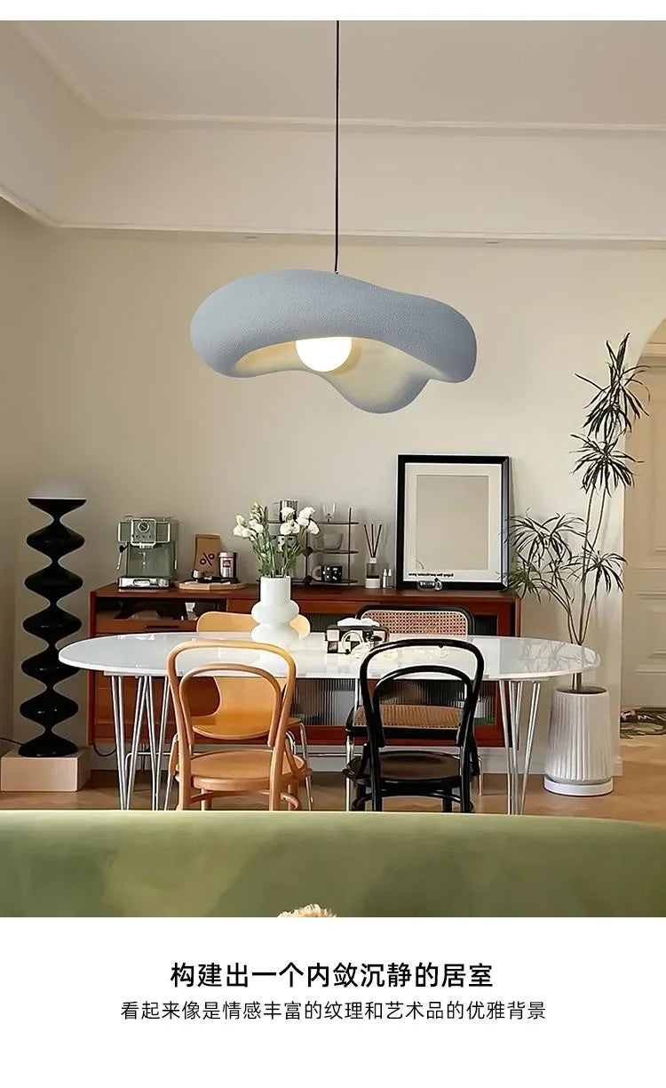 Wabi-Sabi Glass Arc Pendant Lamp