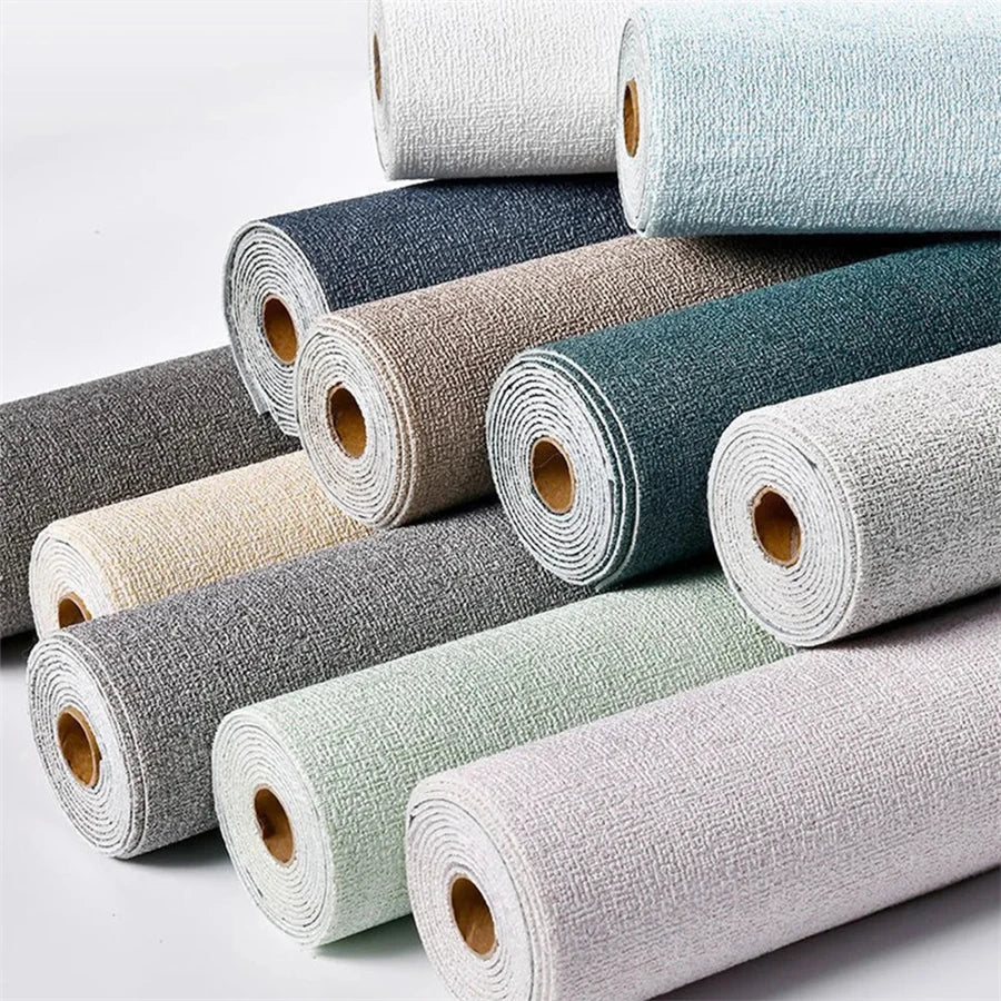 Linen Texture Foam Wallpaper