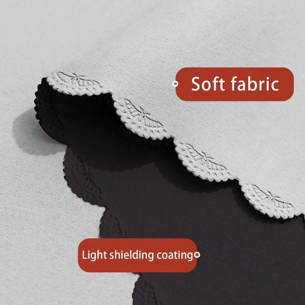 Modern Linen Blackout Curtain