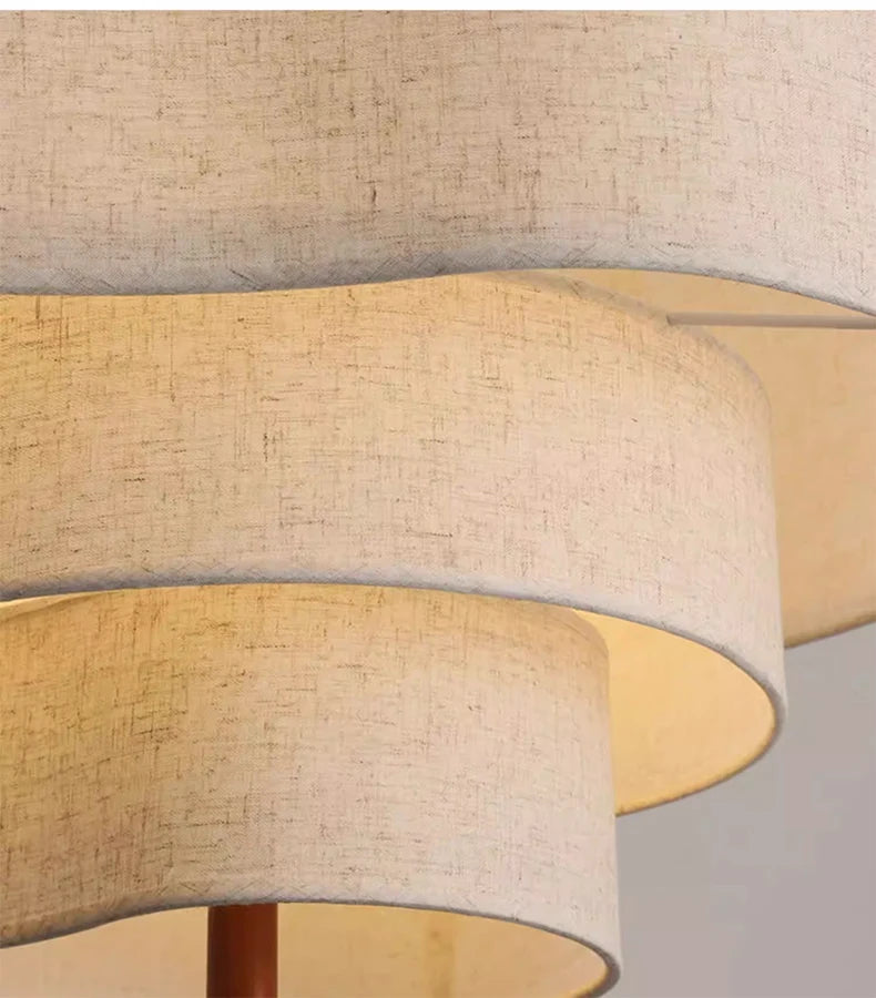 Wabi-Sabi Fabric Pendant Chandelier