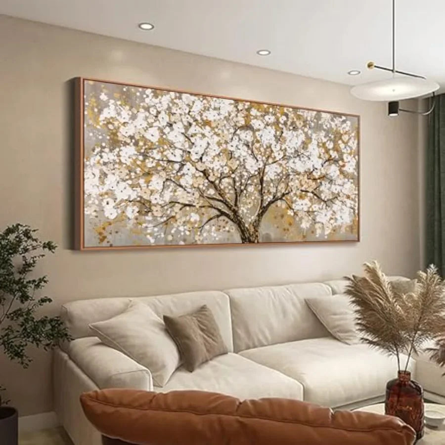 Modern Gold Canvas Wall Art