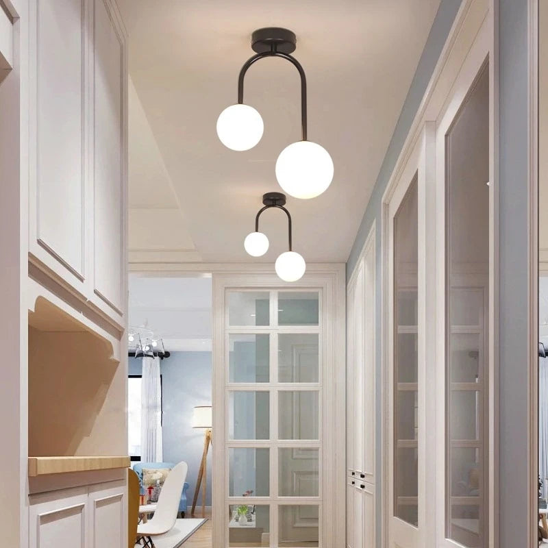 Nordic Glass Ceiling Light