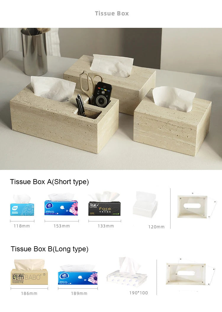 Travertine Bathroom Set