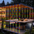 Solar Curtain Fairy Lights