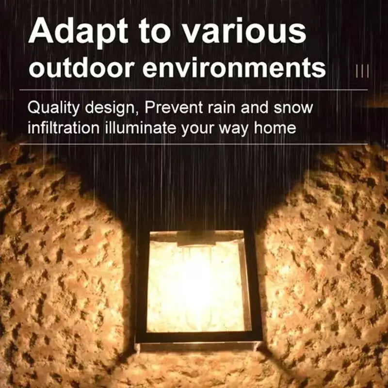 Solar LED Outdoor Wall Light