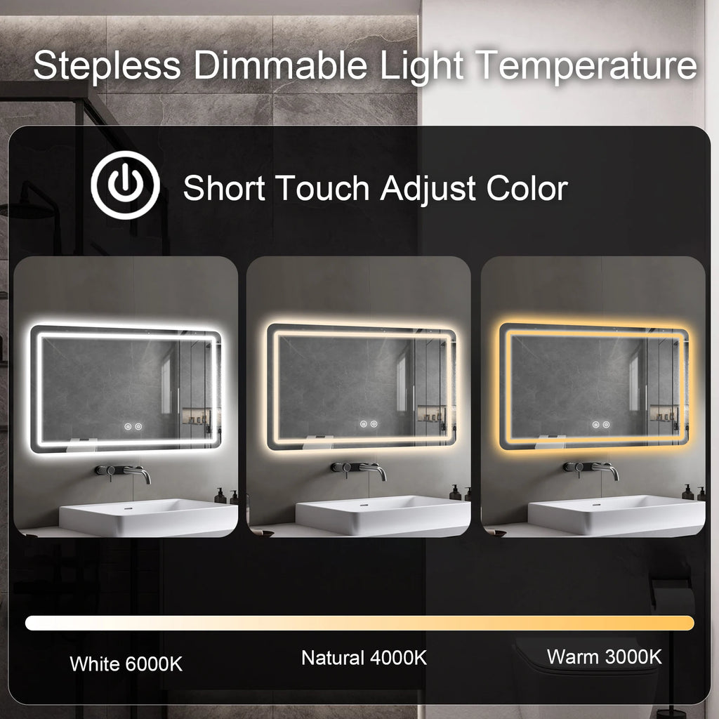 Backlit LED Vanity Mirror