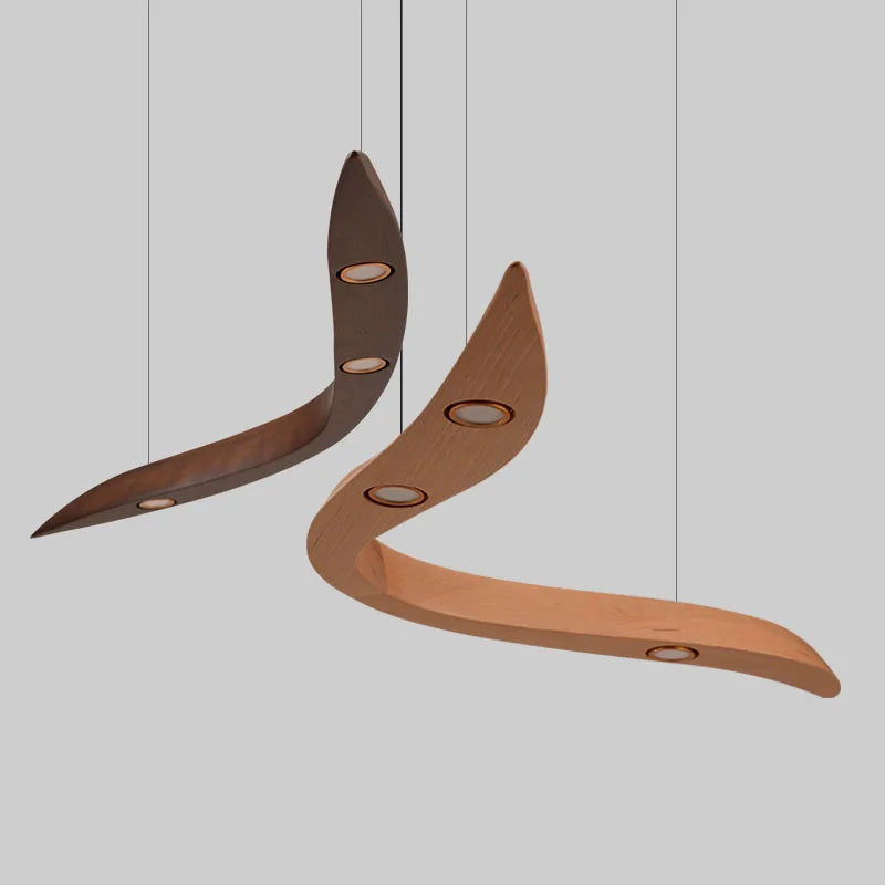 Modern Wood Pendant Lamp