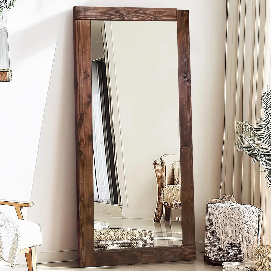 Arched Full-Length Wall Mirror