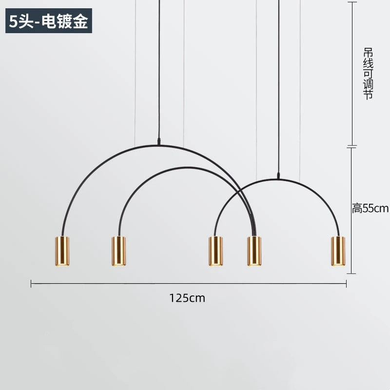 Modern Arc Pendant Lamp