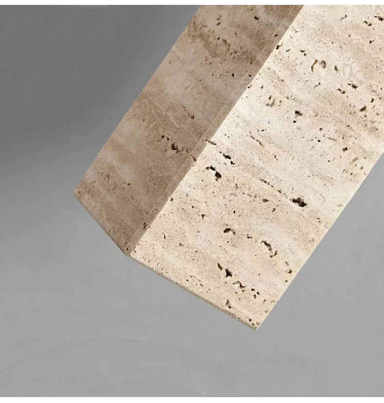 Wabi-Sabi Stone Pendant Lamp