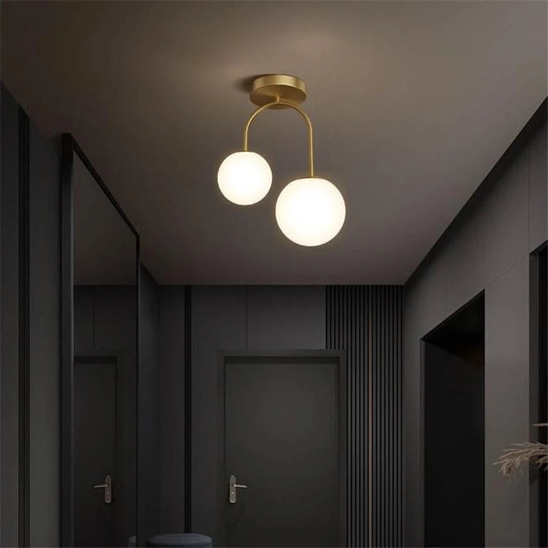 Nordic Glass Ceiling Light