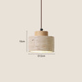 Wabi-Sabi Stone Bedside Lamp