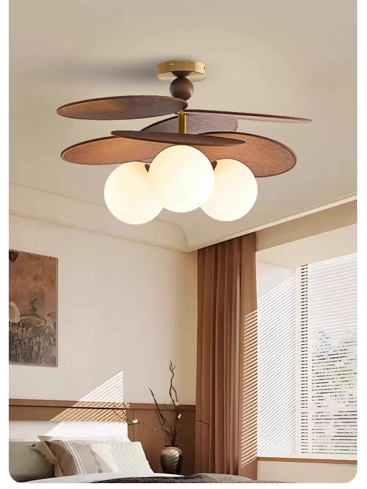 Wabi-Sabi Rattan Chandelier