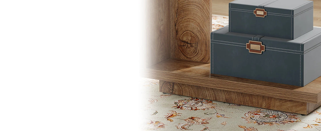 C-Shaped Sofa Side Table