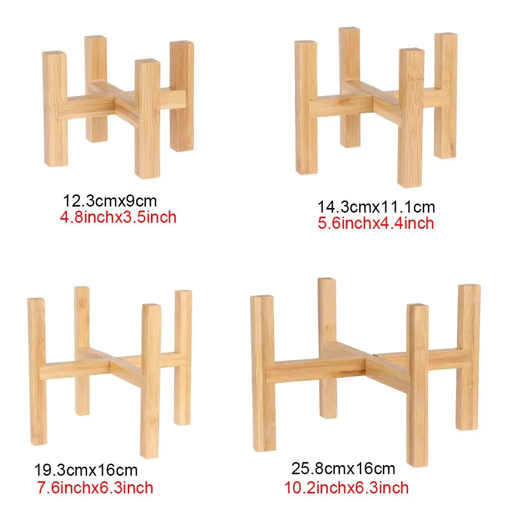Bamboo Plant Stand