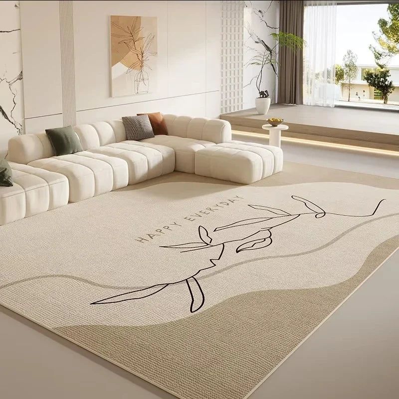 Geometric Washable Area Rug