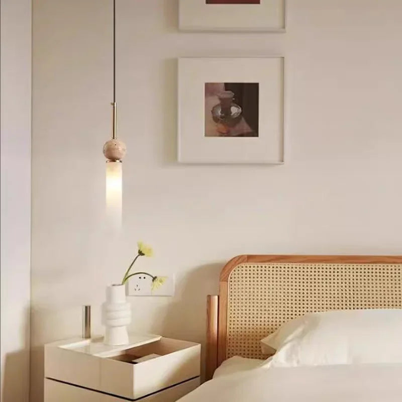 Wabi-Sabi Stone Pendant Chandelier