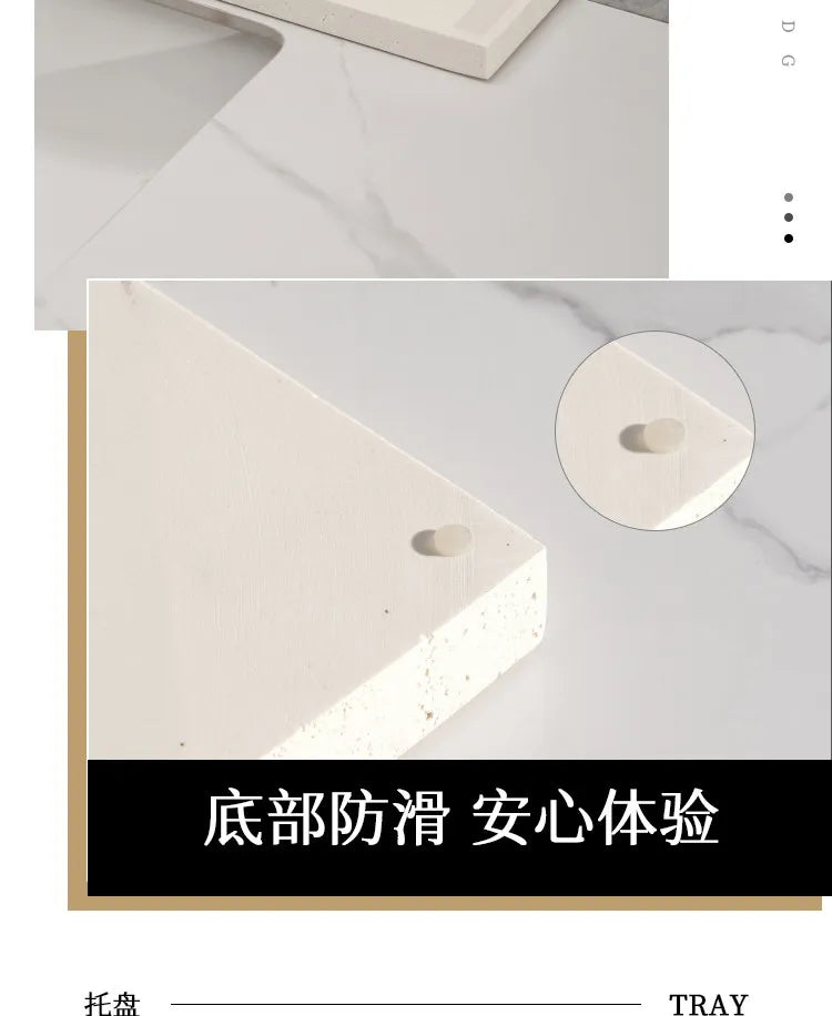 Travertine Stone Vanity Tray