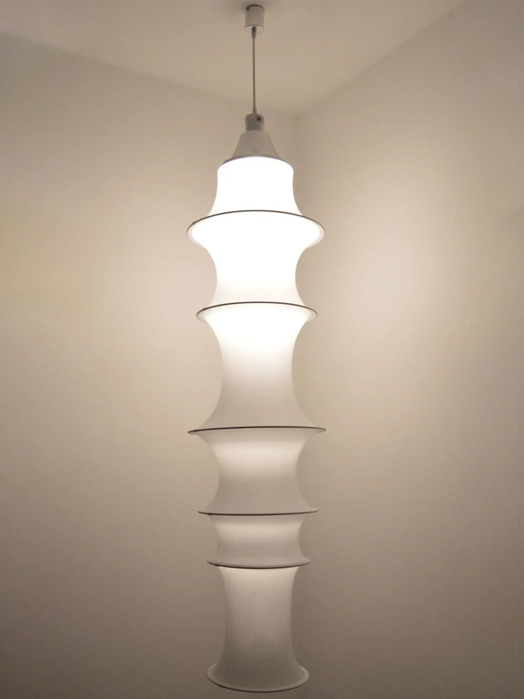 Wabi-Sabi Fabric Pendant Chandelier