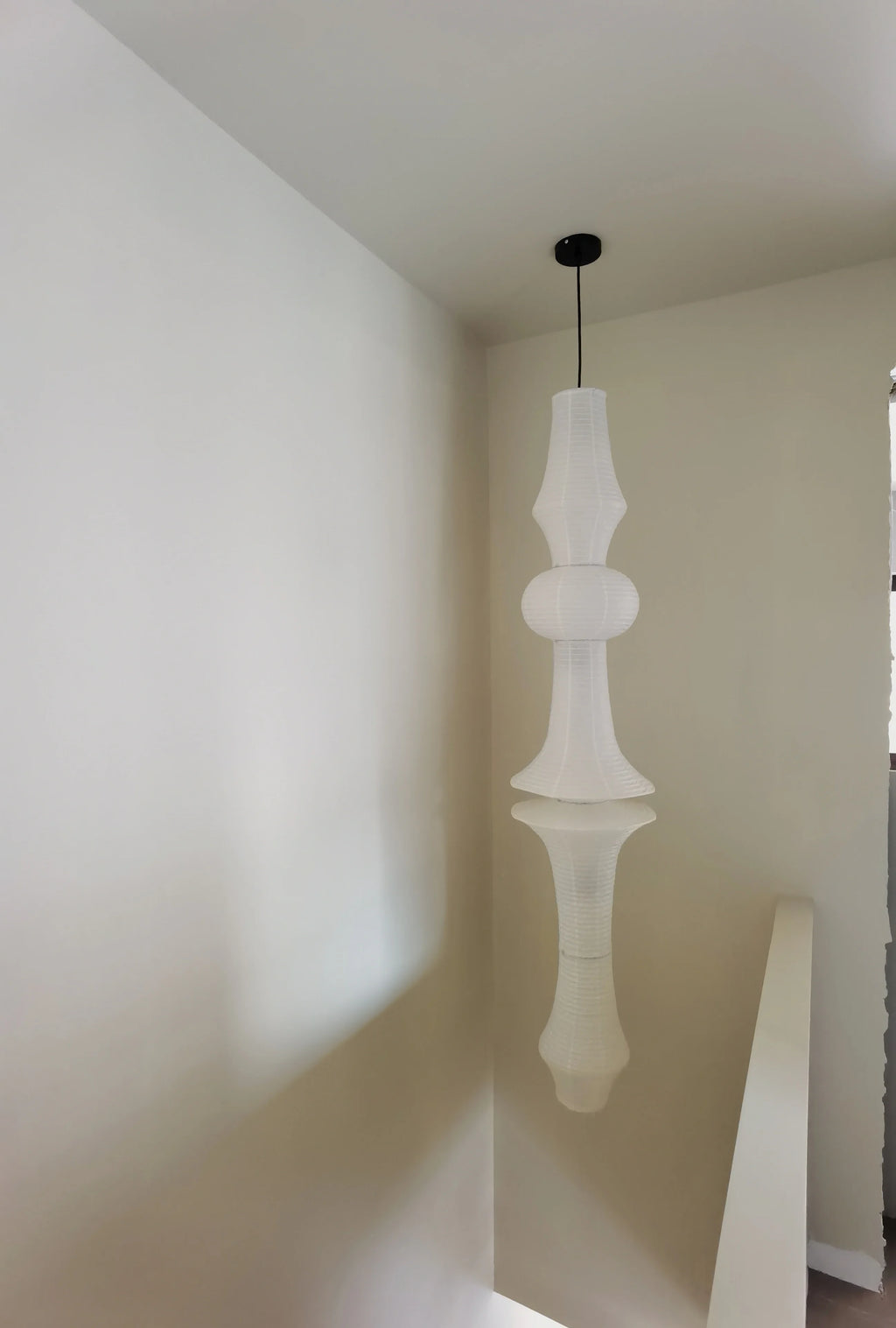 Wabi-Sabi Paper Pendant Chandelier