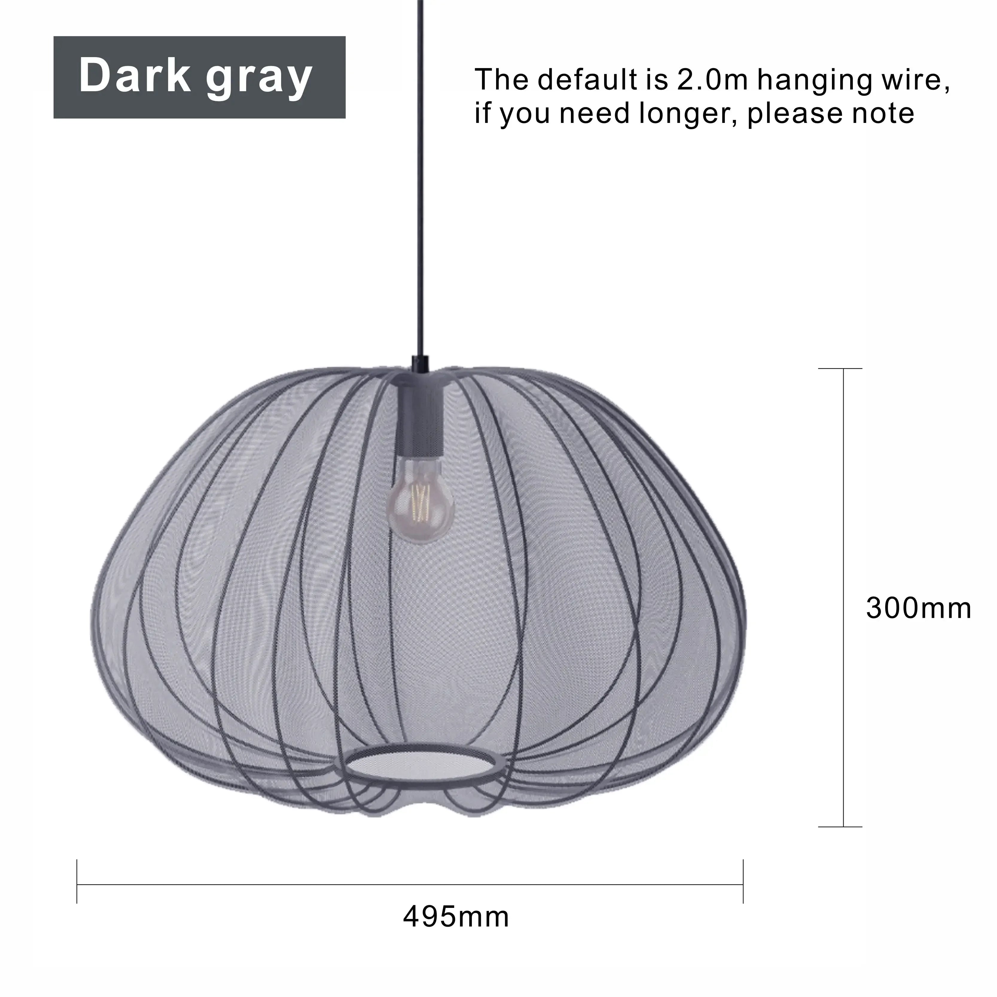 Wabi-Sabi Fabric Pendant Lamp