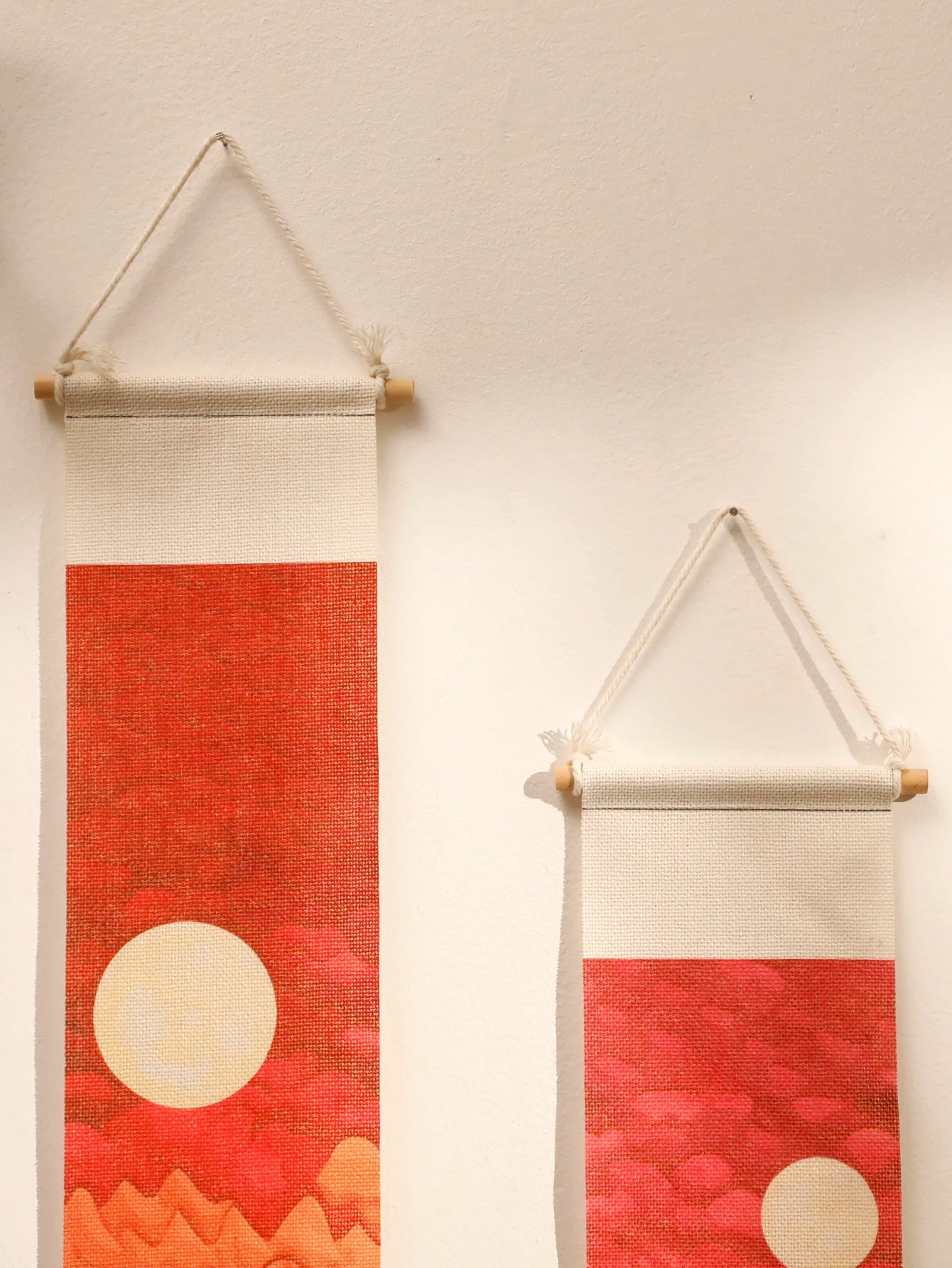 Sunset Macrame Tapestry