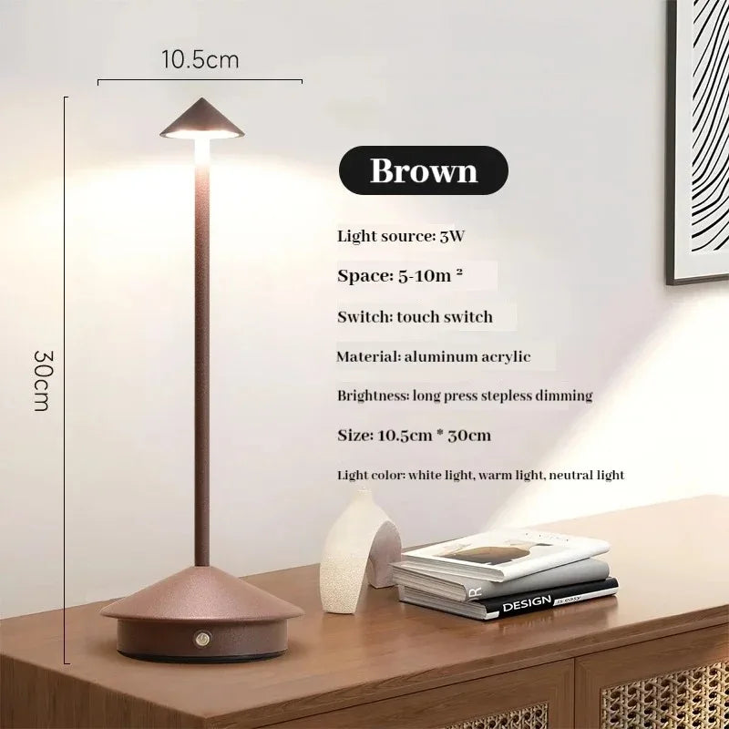 Rechargeable Dining Table Lamp