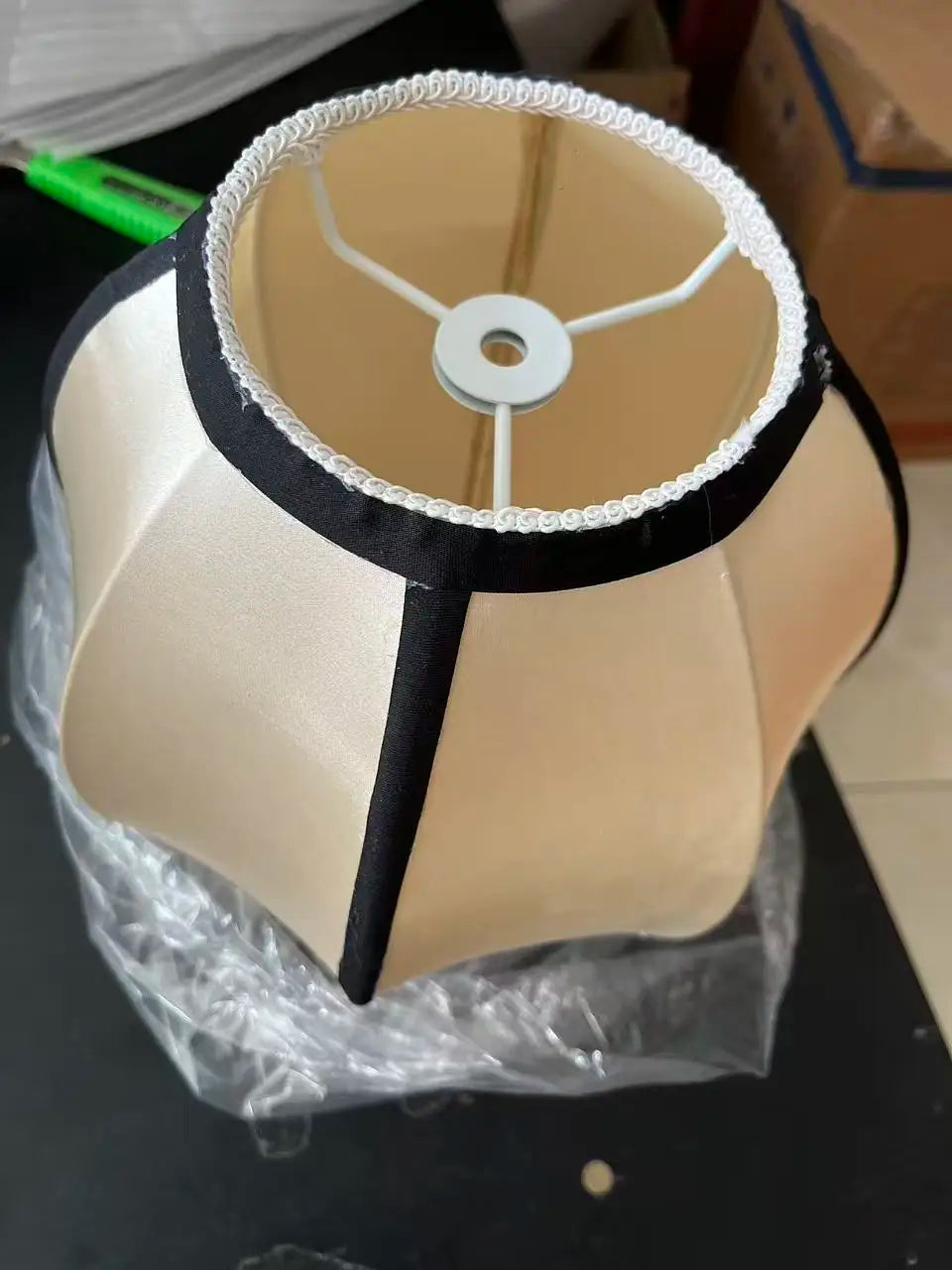 Wabi-Sabi Fabric Pendant Chandelier