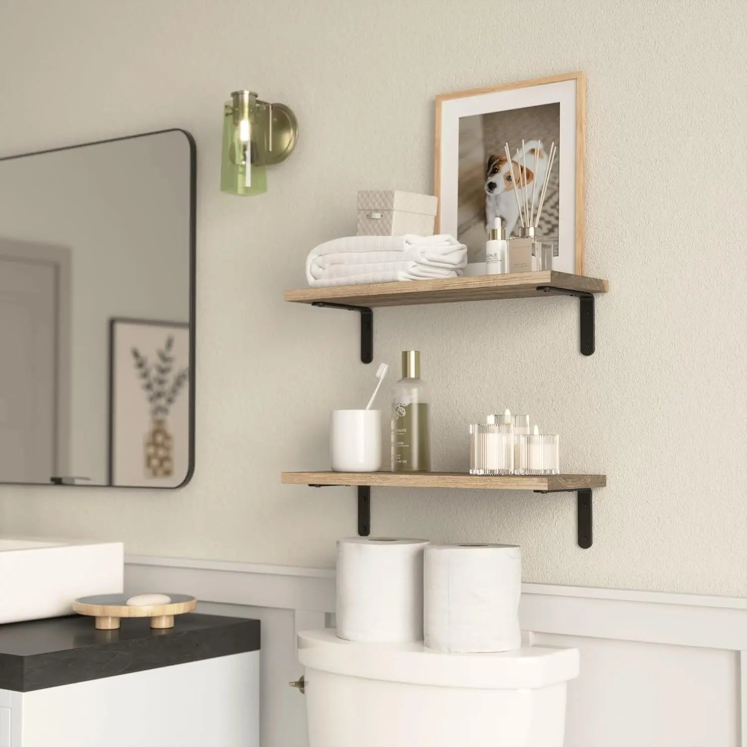 Floating Wall Shelf Set
