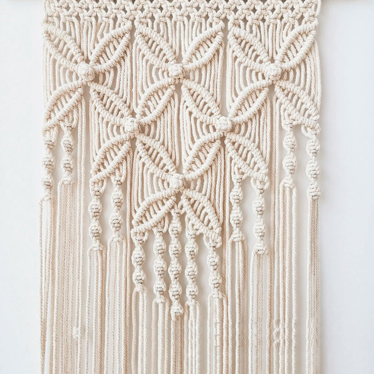 Boho Beige Macrame Wall Hanging
