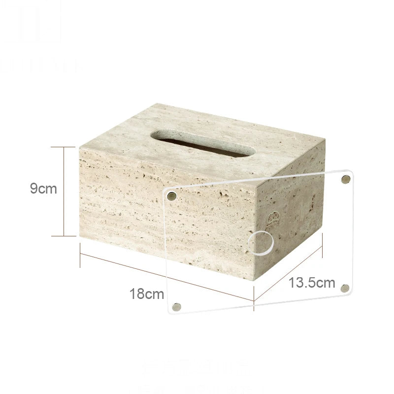 Travertine Bathroom Set