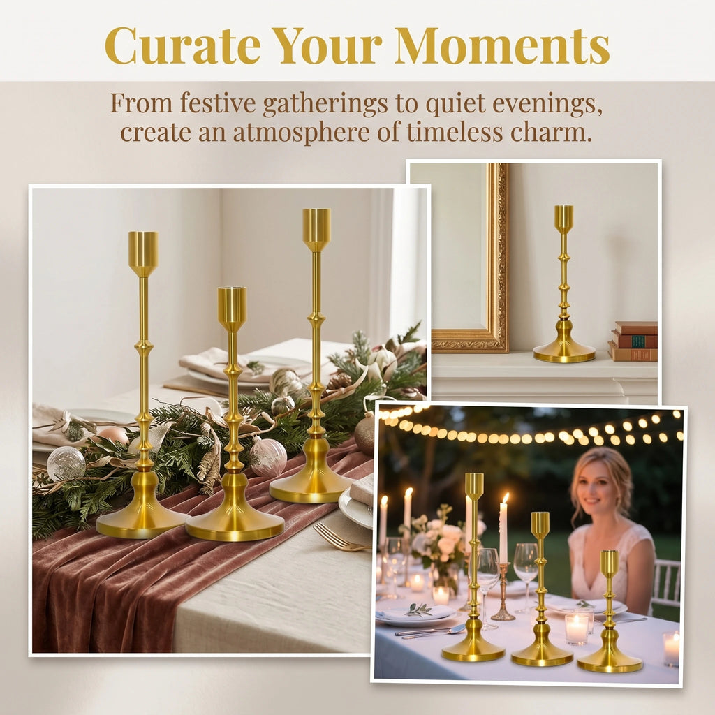 Brass Candlestick (Set)