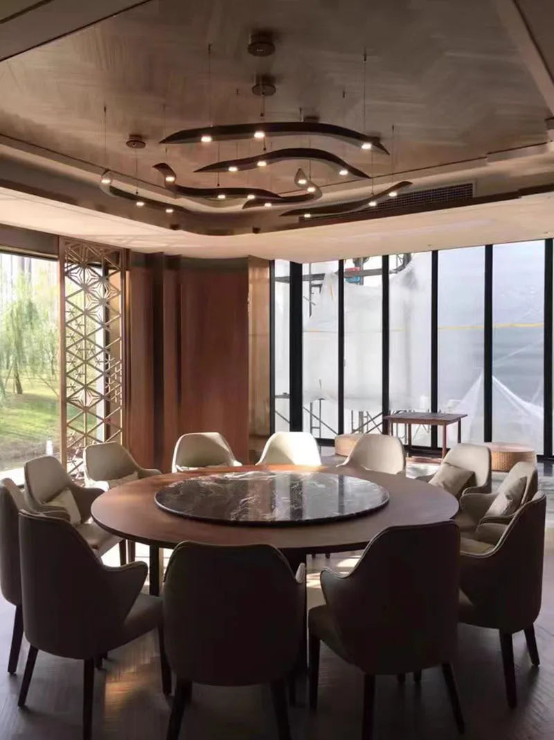Modern Wood Pendant Lamp