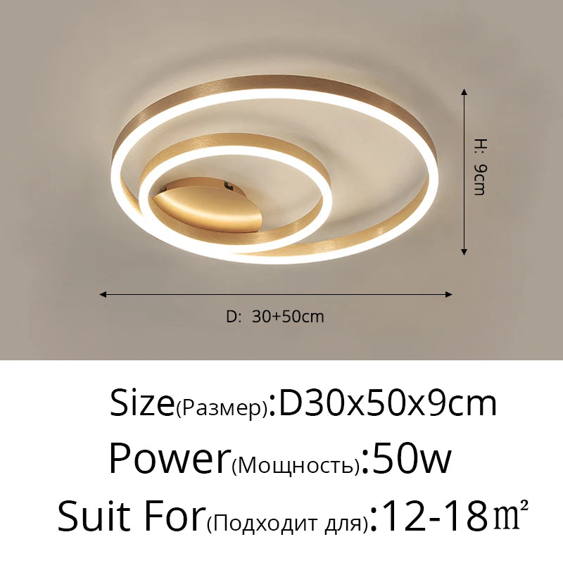 Nordic Acrylic Chandelier