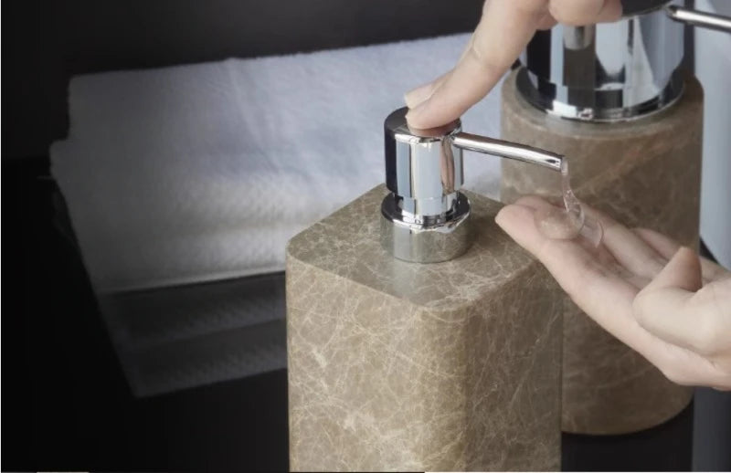 Nordic Marble Bathroom Set