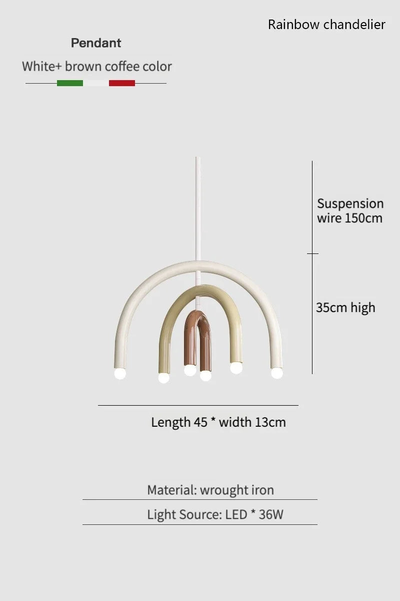 Cream-Style Pendant Chandelier