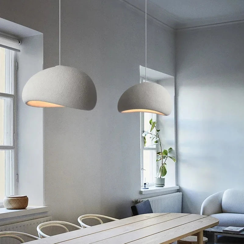 Wabi-Sabi Cement Pendant Chandelier
