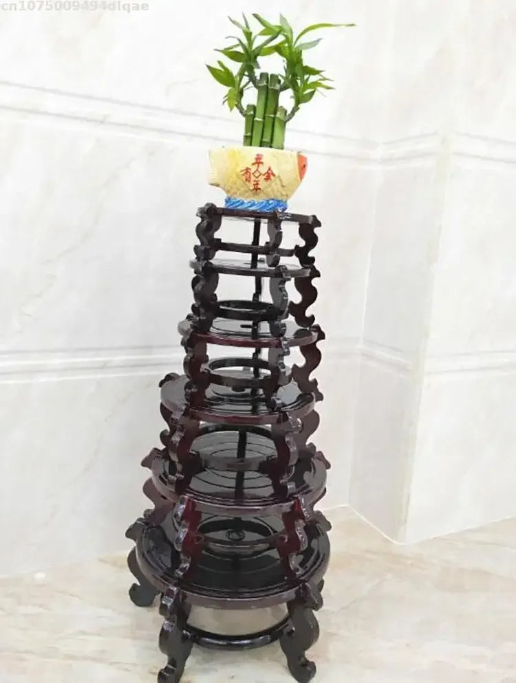 Wood Plant Stand