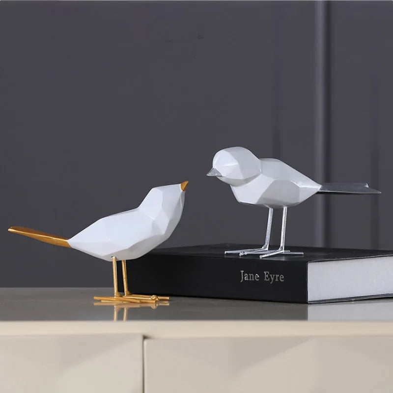 Origami Bird Figurine