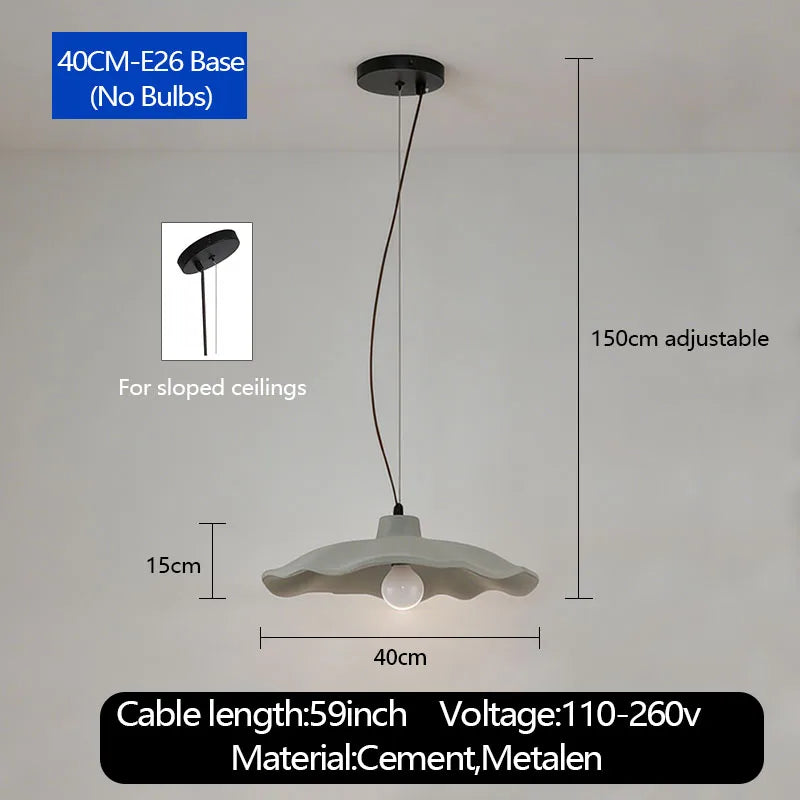 Nordic Cement Pendant Chandelier
